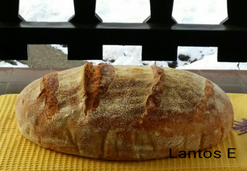 Fehér kovászos kenyér 2017.12.06-07.